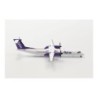Model redukcyjny Bombardier Q400, skala 1:200, Herpa. Malowanie FlyBe, rejestracja G-JECX.