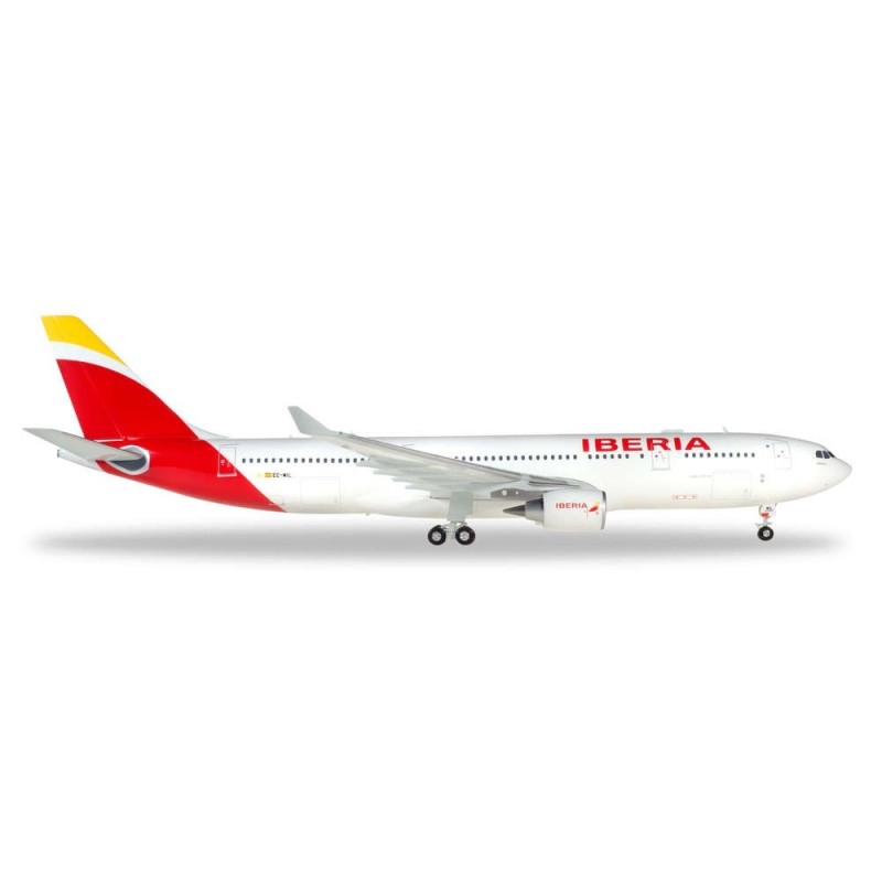 Model samolotu Iberia Airbus A330-200, skala 1:200, Herpa, malowanie "MADRID, HEART OF SPAIN" EC-MIL "OAXACA".