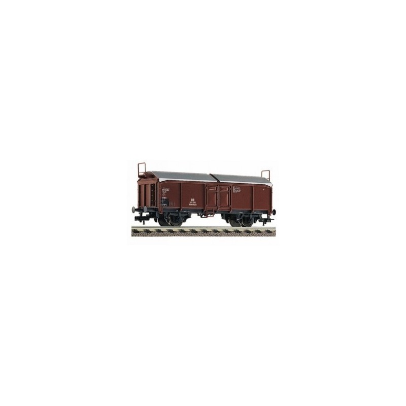 Wagon towarowy kryty Kmmks 51 DB AG ep.V, skala 1/87, brązowy.