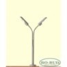 Lampa podwójna z wygiętym masztem 1/160N