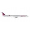 Model redukcyjny Airbus A350-1000, skala 1:200, Herpa. Malowanie Qatar Airways.
