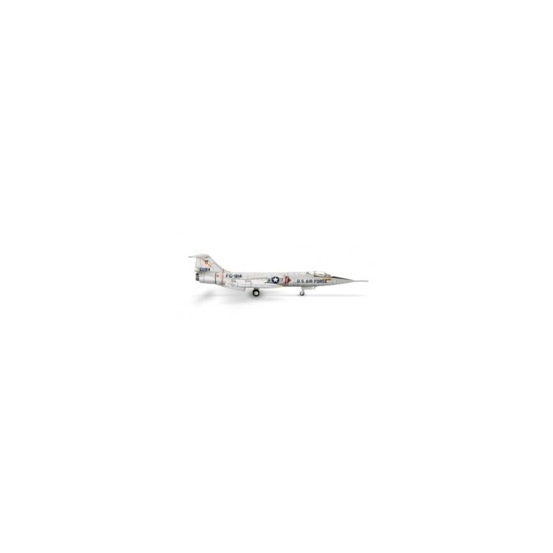 Model redukcyjny Lockheed F-104G Starfighter, skala 1:200, Herpa. Siły Powietrzne USA, 479th Tactical Fighter Wing.