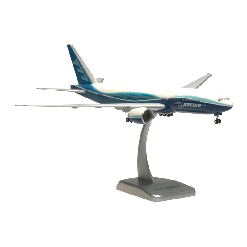 Model redukcyjny Boeing 777-200, skala 1:200, Hogan. Malowanie Boeing.