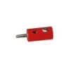 Stecker rund - czerwony