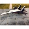 Model redukcyjny SU-27, skala 1:72, biało-czerwono-niebieski, oznaczenia KHAAPO, numer 598.