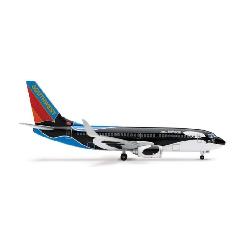 Model Southwest Airlines Boeing 737-700, skala 1:400, HERPA. Malowanie Southwest, detale linii lotniczej.