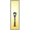 Lampa do parku - zielona 1/87H0